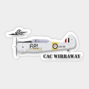 CAC Wirraway Sticker